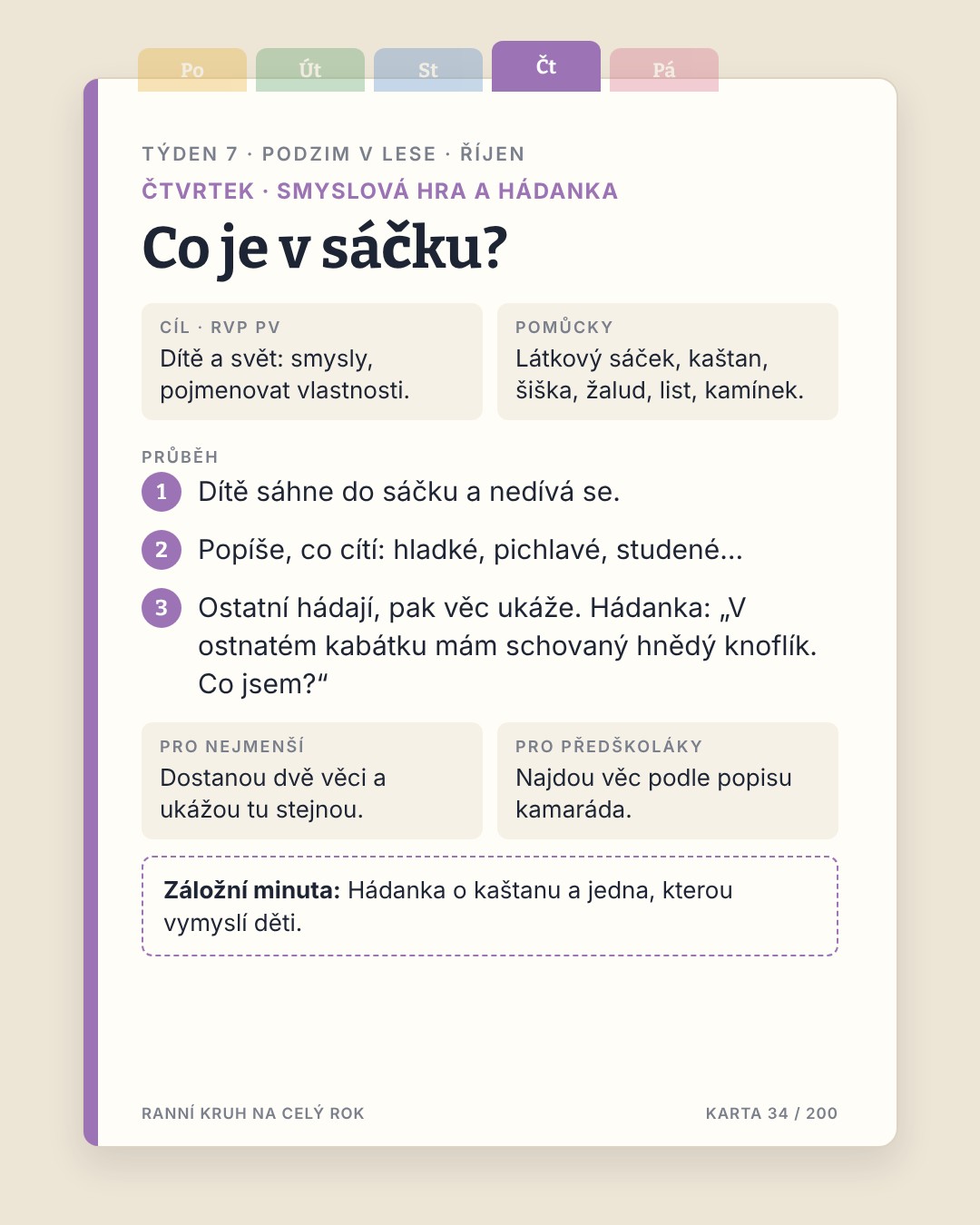 Ranní kruh · 4